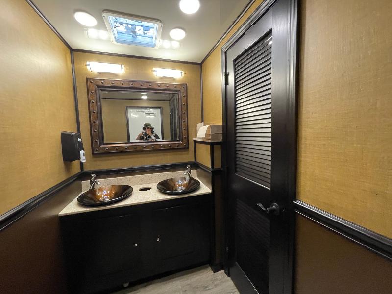 Business Class Washroom - Wings Over Houston Airshow