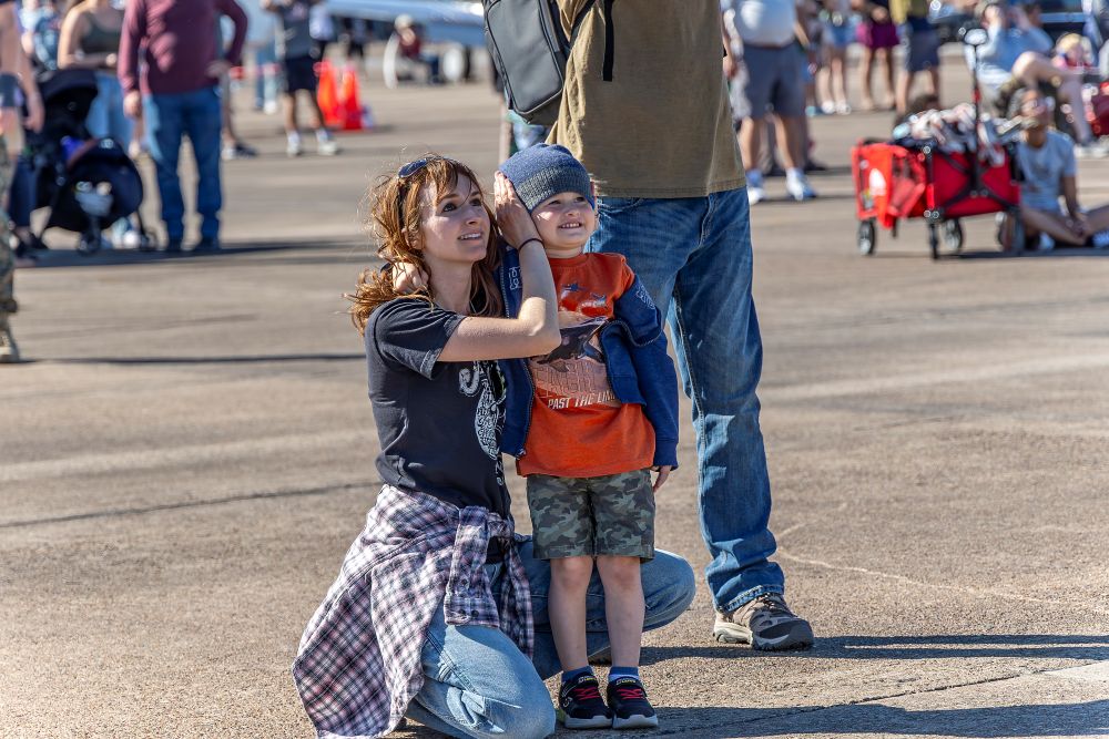 Smiles for miles at the Airshow!